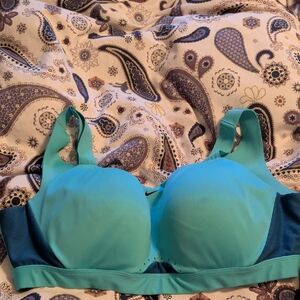 Nike Aqua and Navy Bra
